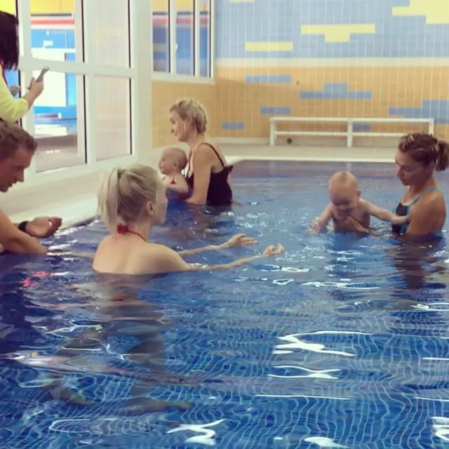 Вот так мы тестировали с #MrRobertM чудесный Детский бассейн в #rumyancevo  Нам очень понравилось! ️